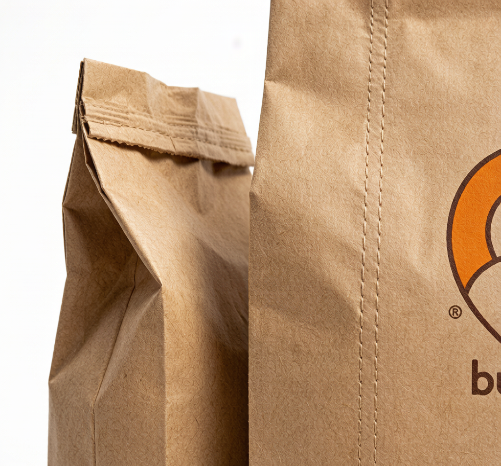 Custom cat litter bag detail